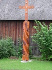 Biri-Kreuz am Dorfplatz in Eggendorf.